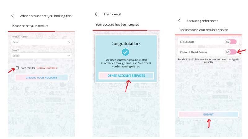 সিটি ব্যাংক একাউন্ট খোলার নিয়ম